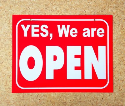 Yes, We Are Open